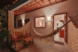 Room, Garden View | Terrace/patio - Pousada Xalés de Maracaípe (Ipojuca)
