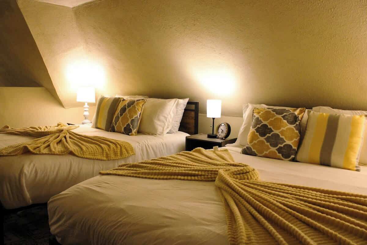 2 chambres, lit parapluie, Wi-Fi gratuit, draps fournis