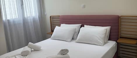 Appartement, cuisine, vue plage