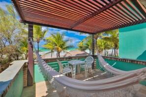 Comfort Room, Balcony, Sea View | Terrace/patio