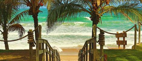 Entrada de la propiedad