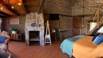 Klassieke chalet, 2 slaapkamers, balkon, uitzicht op lagune | Een strijkplank/strijkijzer