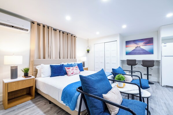 1 Schlafzimmer, Bügeleisen/Bügelbrett, kostenloses WLAN, Bettwäsche