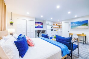 1 chambre, fer et planche à repasser, Wi-Fi gratuit, draps fournis