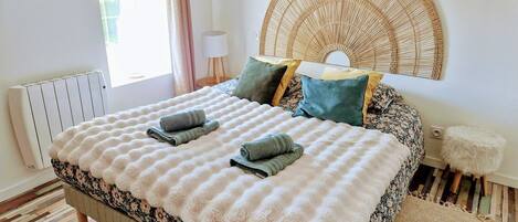 1 chambre, Wi-Fi, draps fournis