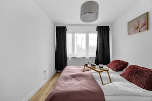 1 bedroom, iron/ironing board, free WiFi, bed sheets
