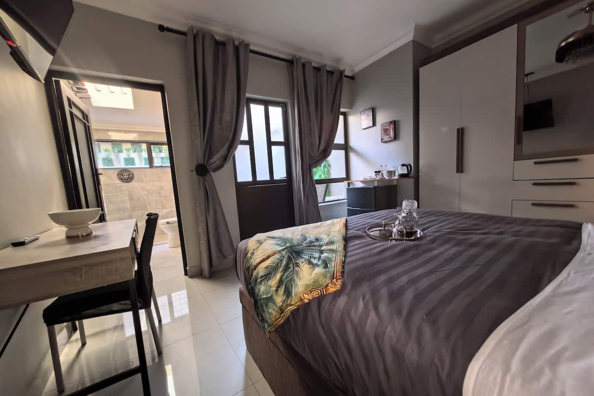 Premium bedding, down comforters, individually decorated