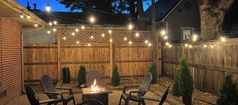 Charming Old Town Downtown Home w/ Fire Pit, Central AC & Walkable Location
