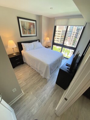 1 室のベッドルーム、アイロン / アイロン台、WiFi、ベッドシーツ