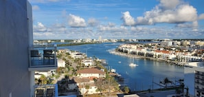 Vue depuis l’hébergement