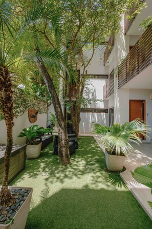 Terrein van de accommodatie