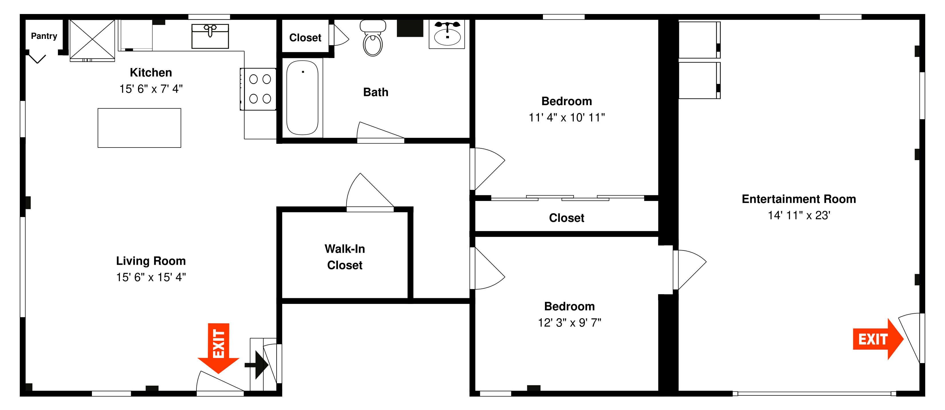 Studio (2 Bedrooms) | Property amenity