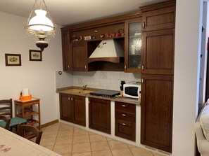 Interior - Alpine apartment with a view of the mountain with the Olympic slopes of Bormio (Santa Lucia)