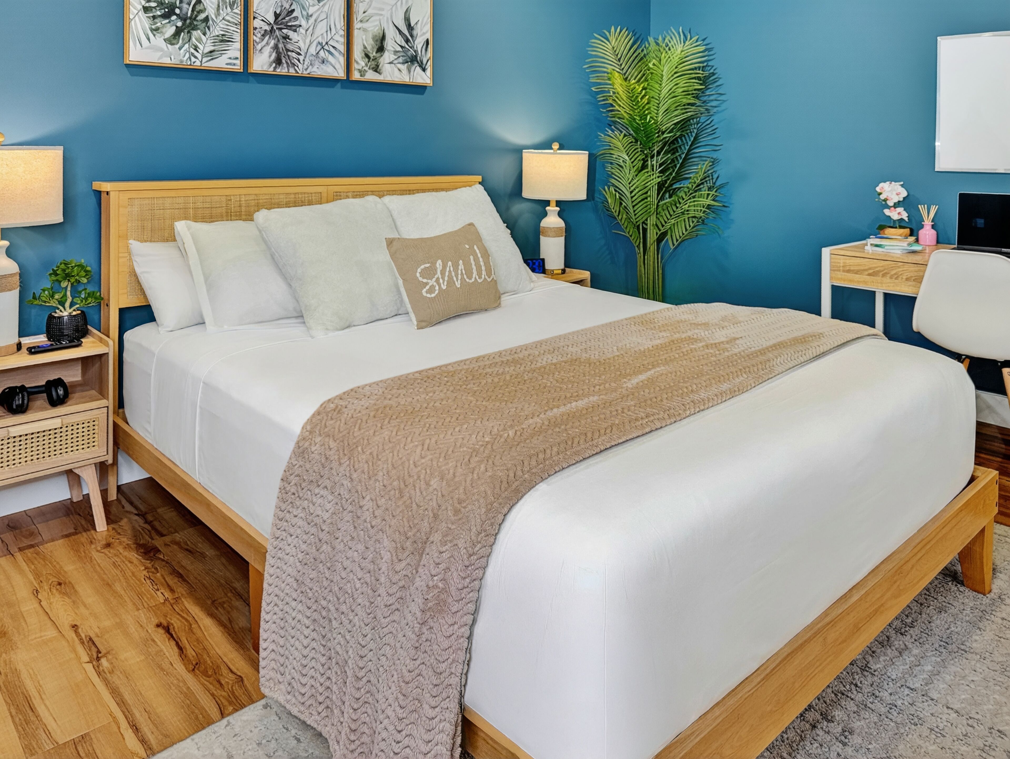 1 bedroom, WiFi, bed sheets