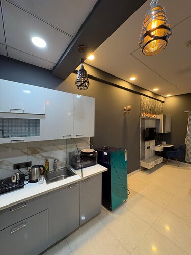 Eye catching 1-bedroom apartment with WiFi, AC in serene Noida