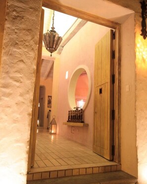 Voorkant van accommodatie