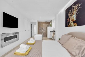 2 Schlafzimmer, Bügeleisen/Bügelbrett, kostenloses WLAN, Bettwäsche