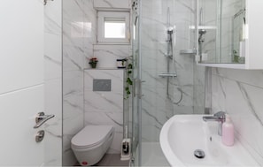 Shower, hair dryer