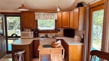 Microwave, oven, stovetop