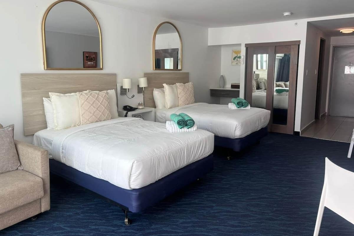 Economy Apartment, Beach View | Individually decorated, individually furnished, laptop workspace
