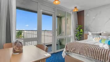 City Apartment, 1 Bedroom, Beach View | Individually decorated, individually furnished, laptop workspace