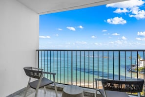 Superior Apartment, Beach View | Terrace/patio