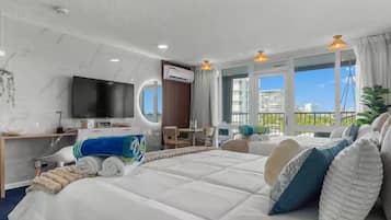 Apartment, 2 Queen Beds (455) | Individually decorated, individually furnished, desk, laptop workspace