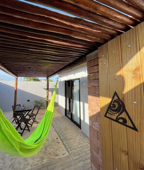 Deluxe Suite, Jetted Tub | Terrace/patio