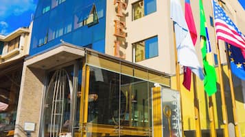 Voorkant van accommodatie