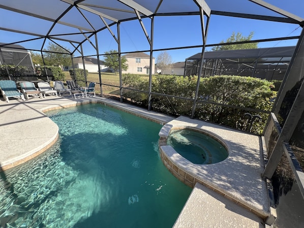 Piscine chauffée