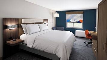Premium bedding, down duvets, pillow-top beds, desk