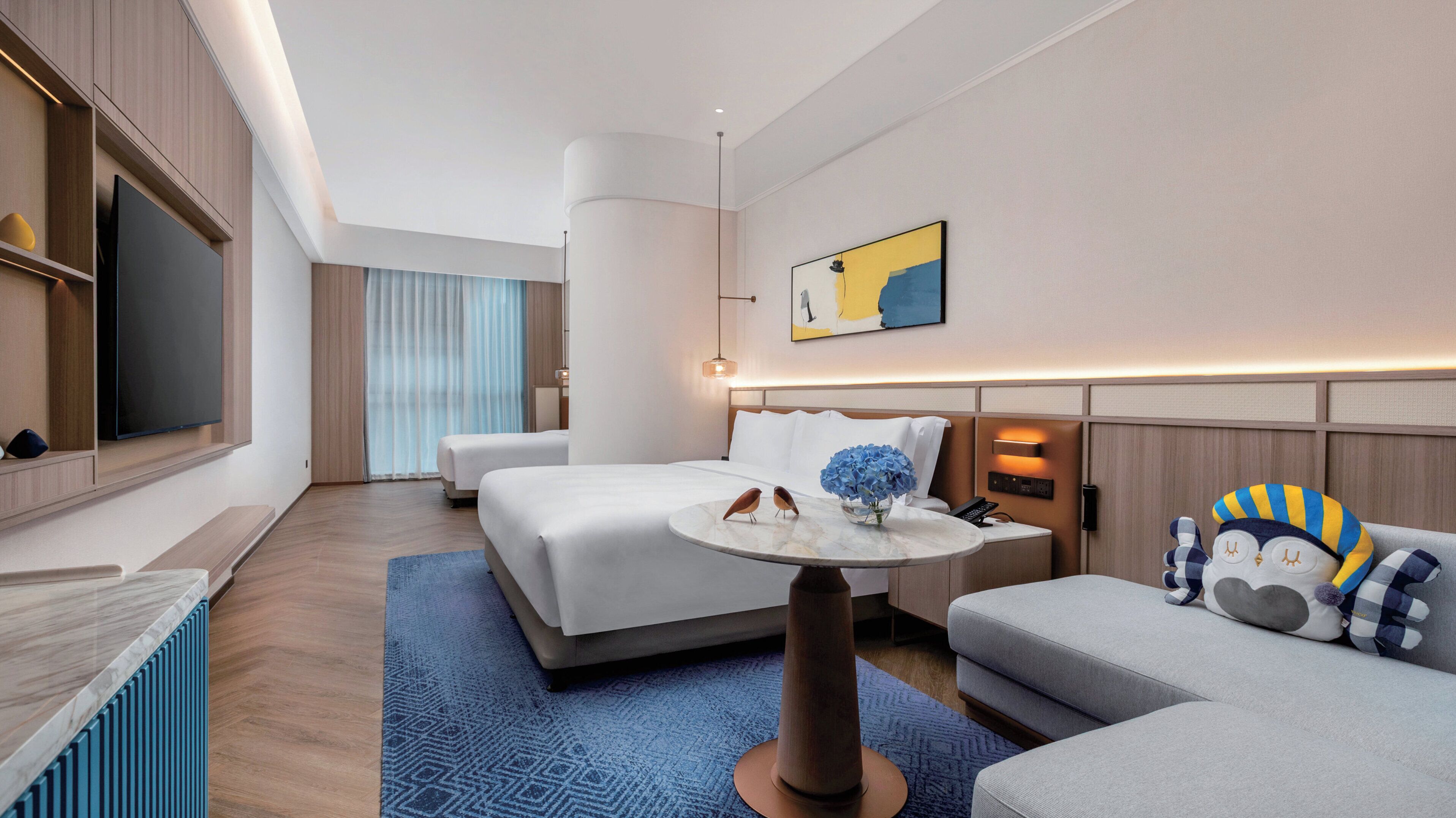 Grand-Zimmer, Mehrere Betten