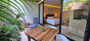 Terrace/patio - Boho Rooftop · King, Pool & Iconic Landscapes (Isla Mujeres)