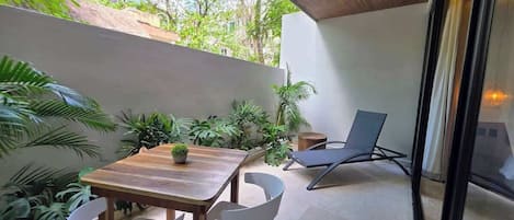 Restauration en plein air