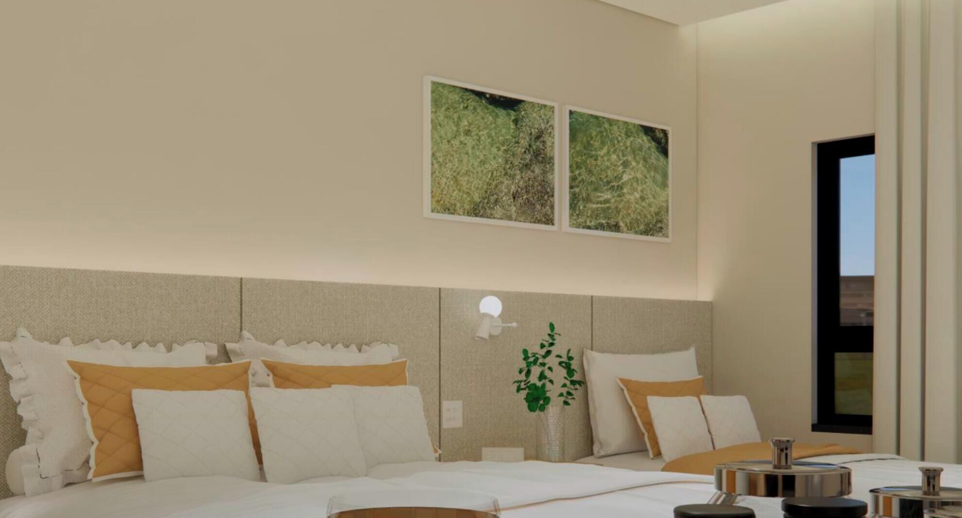 클래식 더블룸 또는 트윈룸 | 객실 내 금고, 암막 커튼, 무료 WiFi