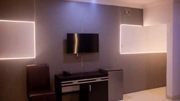 Desk, laptop workspace