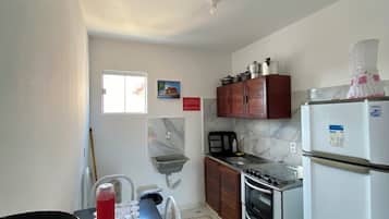 Appartement Familial, balcon | Cuisine privée | Réfrigérateur