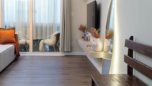 Leilighet – comfort, flere senger, kjæledyr tillatt, 1. etasje | Oppholdsområde