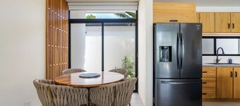 Sprawling Modern Property with a Tranquil Outdoor Living Space, swimming pool, and a private Casita