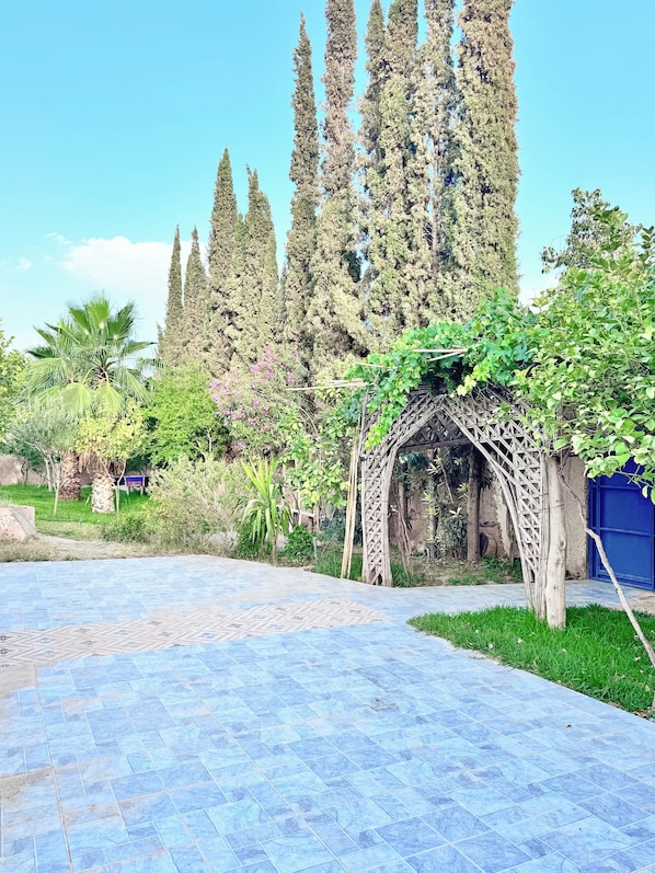 Enceinte de l’hébergement