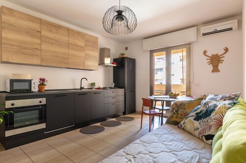 Spacious apartment with balcony