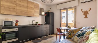 Spacious apartment with balcony