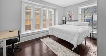 King Suite, Firepit, bsmnt, W/D!