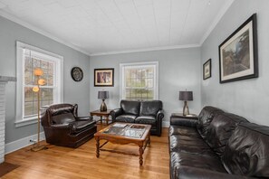 TV, fireplace - Arcade Games, Pool Table, Huge Deck, Seasonal View (Davenport)