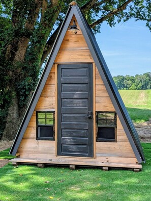 Exterior detail - Micro A-Frame Camping Shelter (Hardy)
