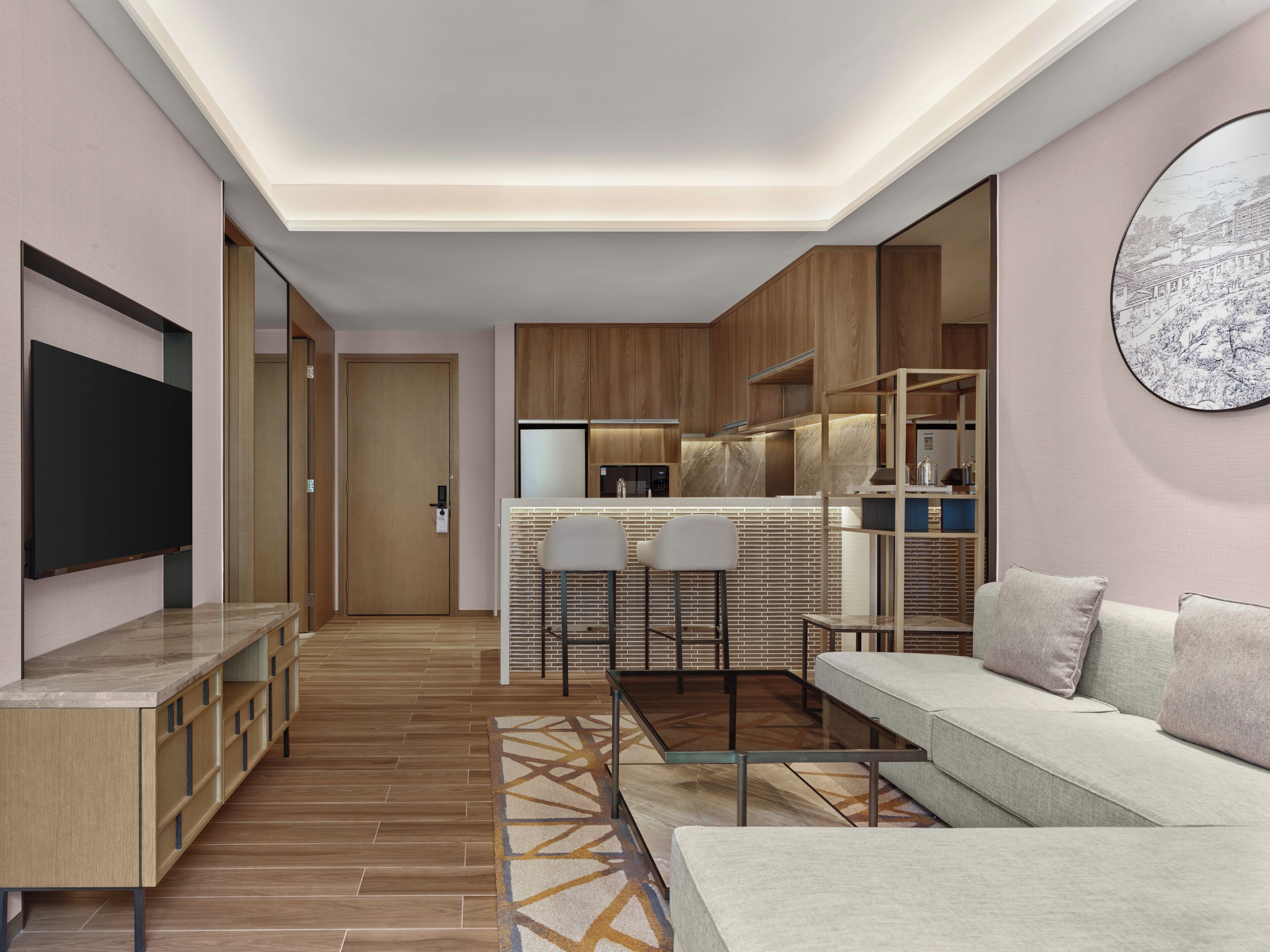 Club-Zimmer, 1 Schlafzimmer, Nichtraucher (1 Bedroom Living Apartment, M Club)