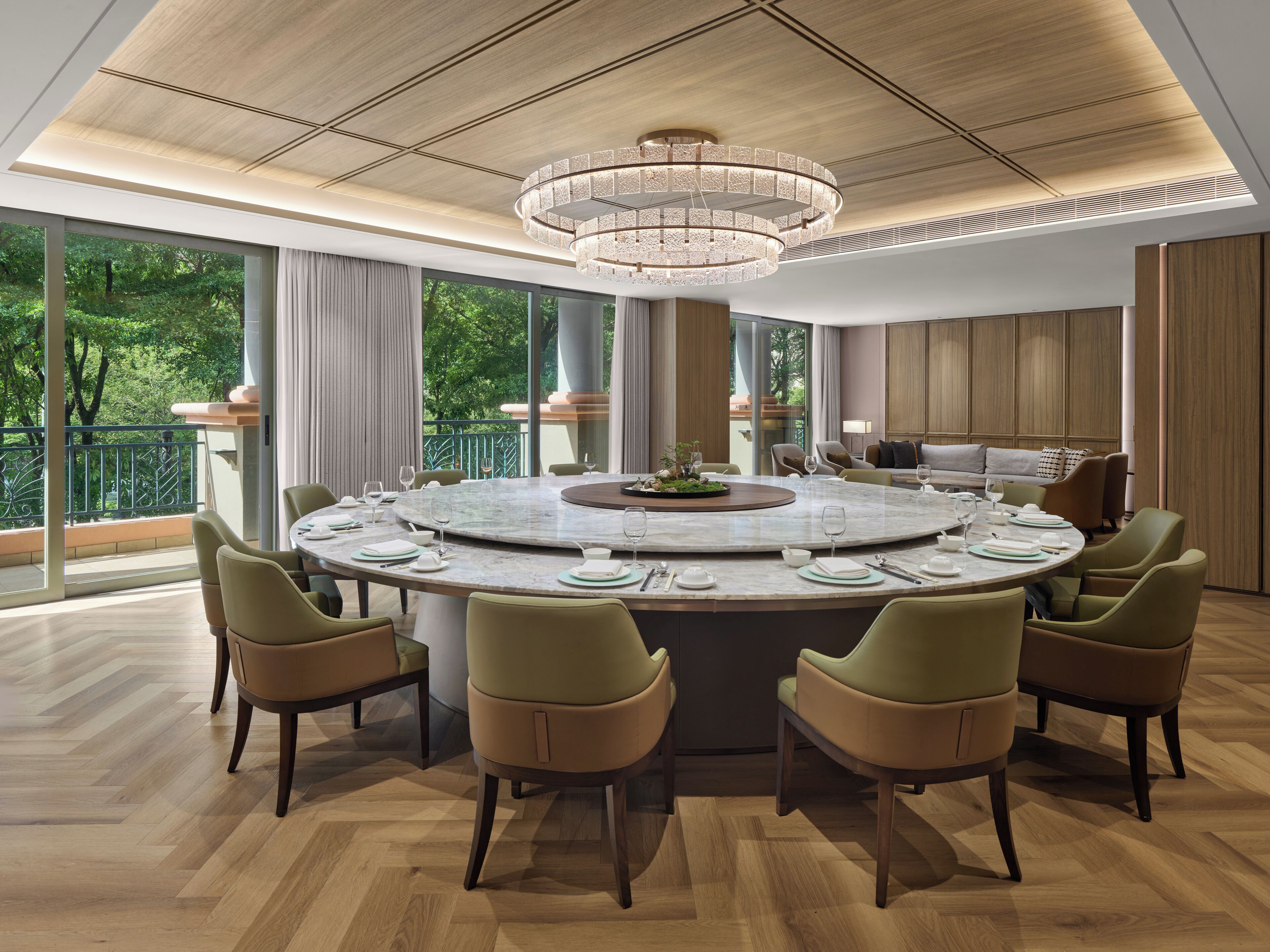 3 개의 레스토랑, 아침 식사, 점심 식사, 저녁 식사 제공(딤섬)