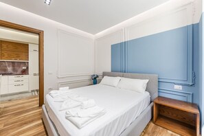 2 habitaciones, tabla de planchar con plancha, wifi y ropa de cama