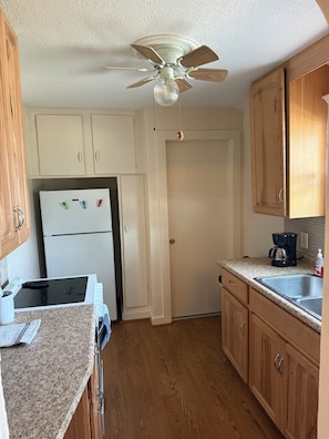 Microwave, oven, stovetop