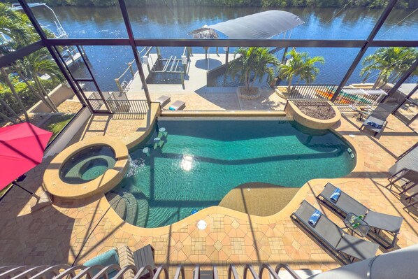 Opvarmet pool